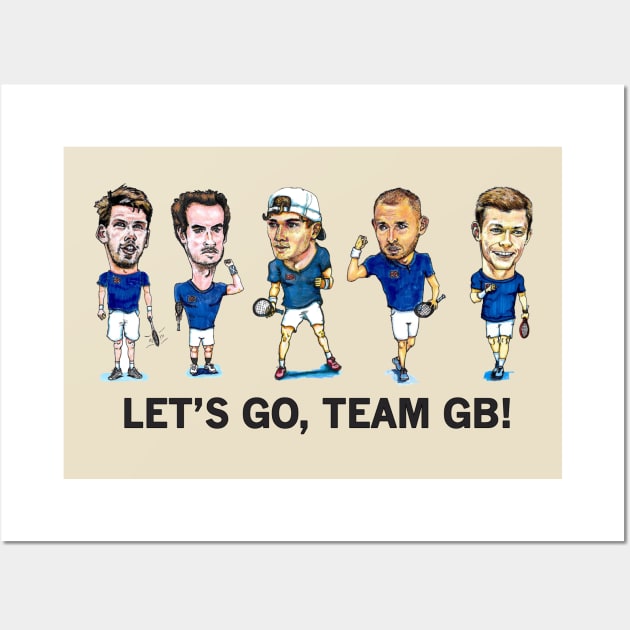 Lets go Team GB Wall Art by dizzycat-biz